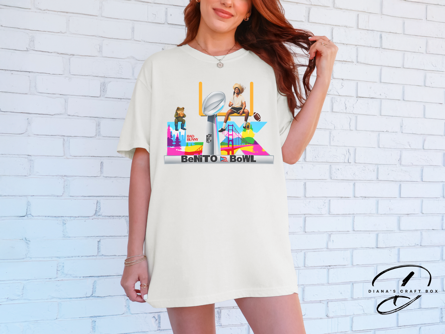 Bad bunny and Coqui Emblem T-shirt