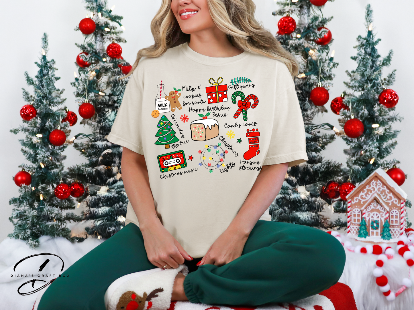 Classic Christmas Coquette T-shirt