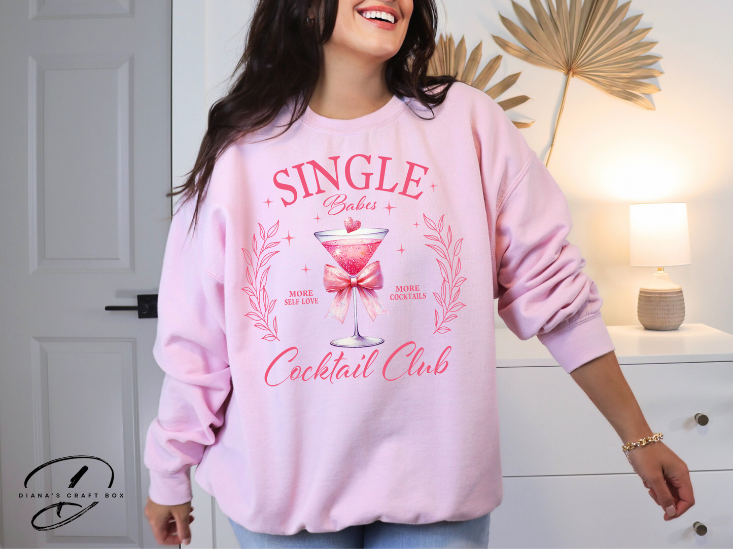 Single cocktail Club Sweatshirt