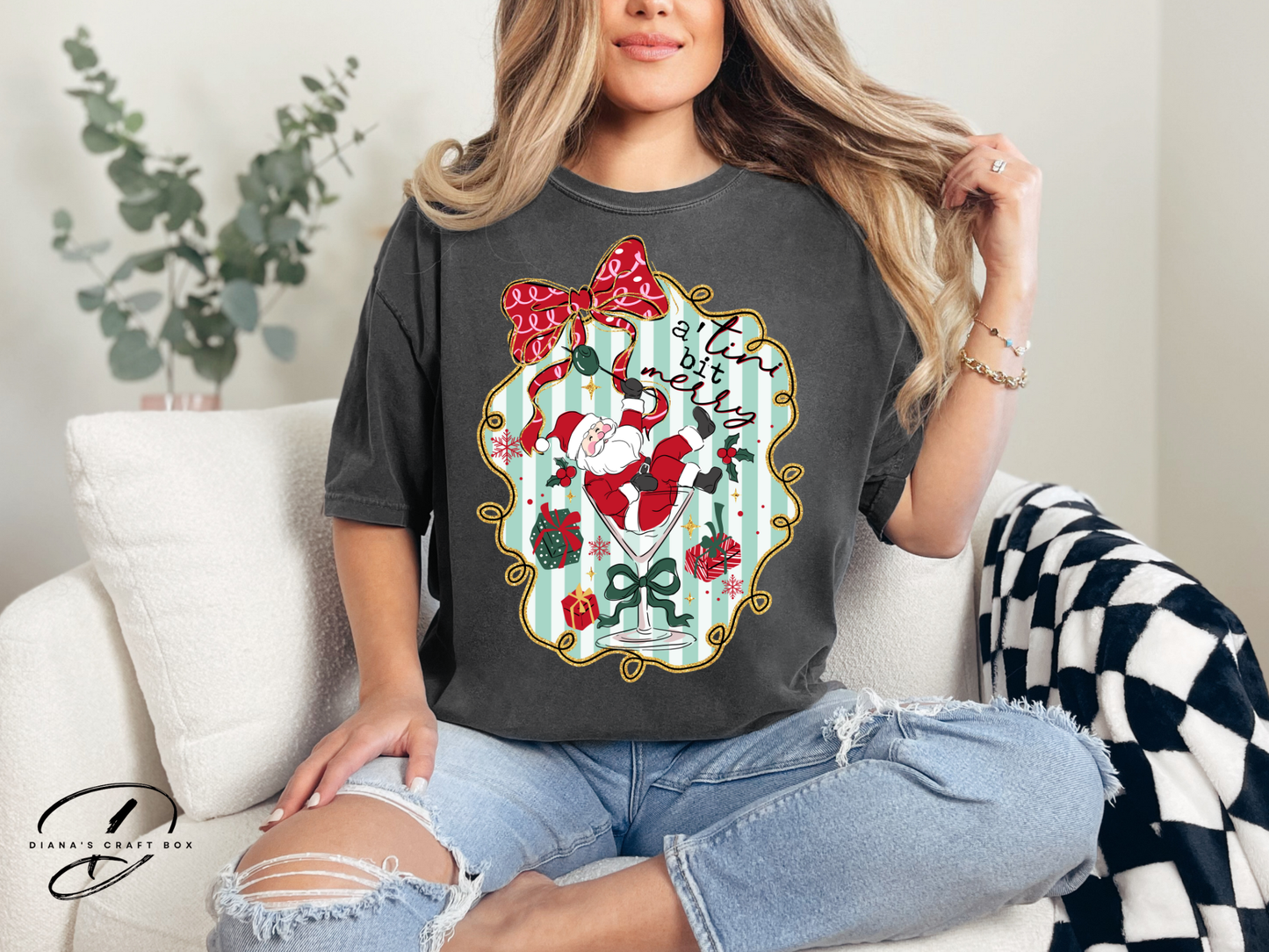 a tini' bit merry T-shirt