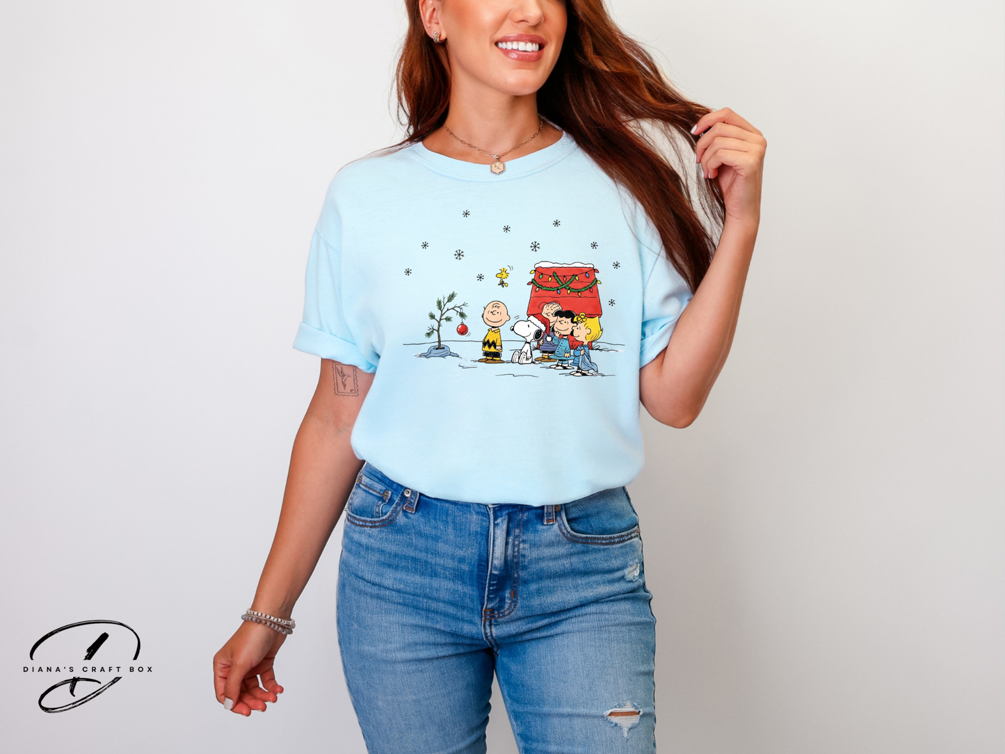 Snoopy and Tree T-shirt