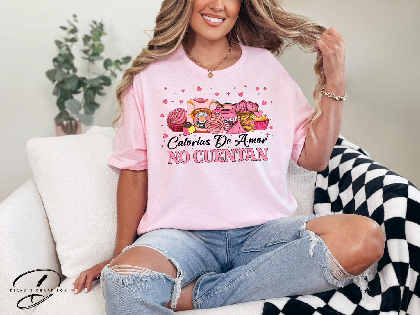 Calorias de amor no cuentan (abuelita) T-shirt