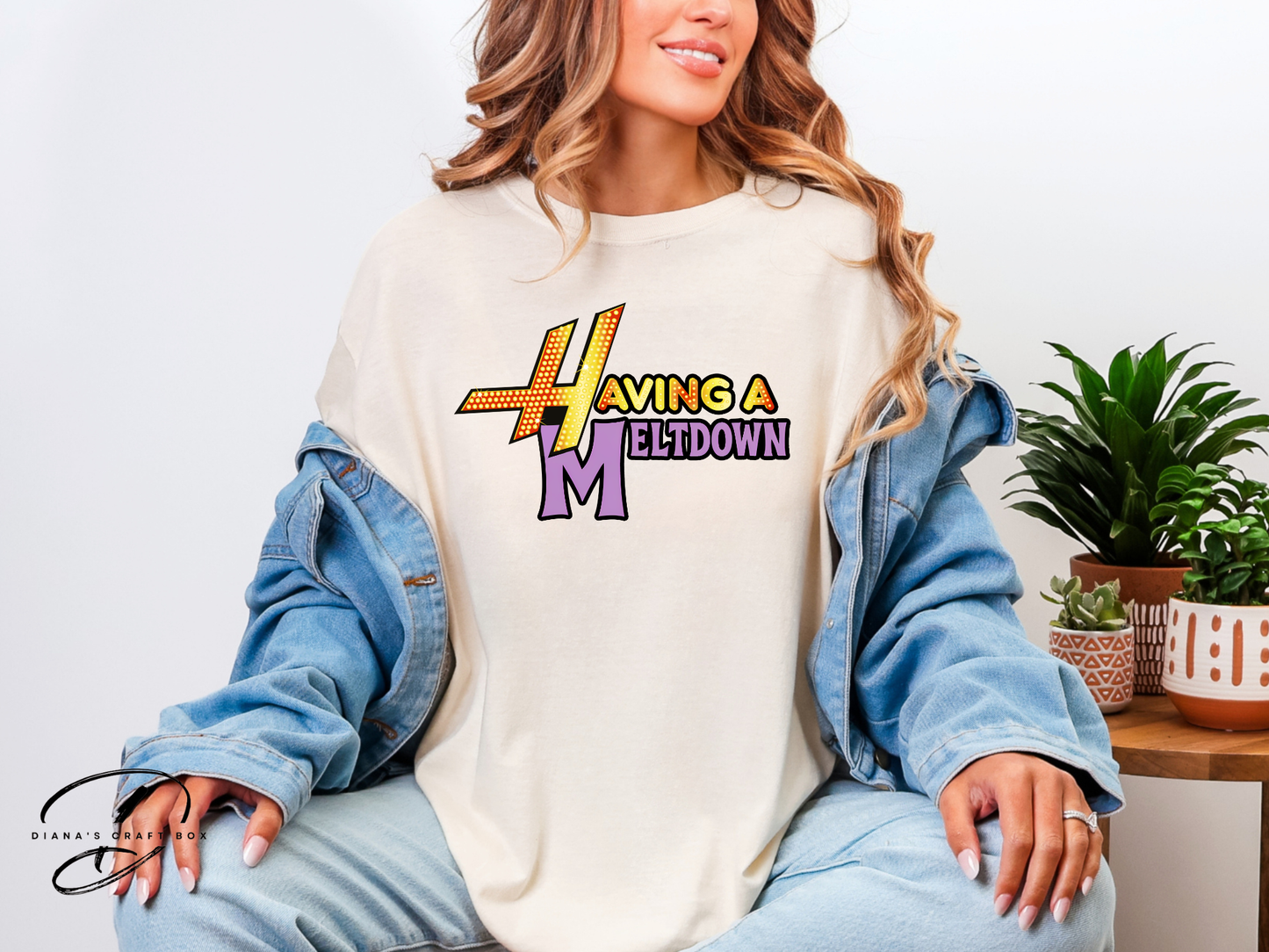 Having a meltdown T-shirt (Hannah)
