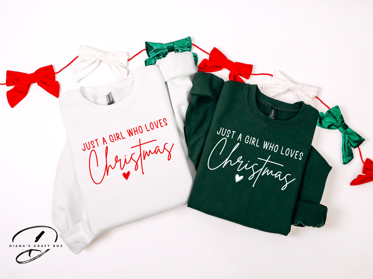 Just a girl who loves Christmas Sweatshirt