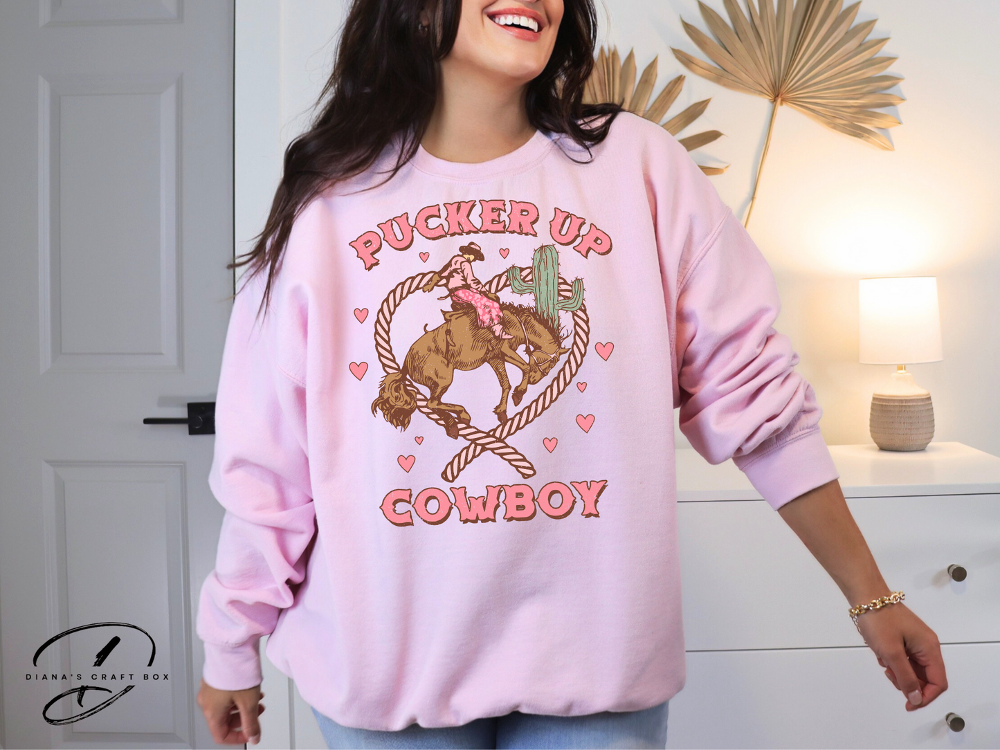 Pucker Up Cowboy Sweatshirt