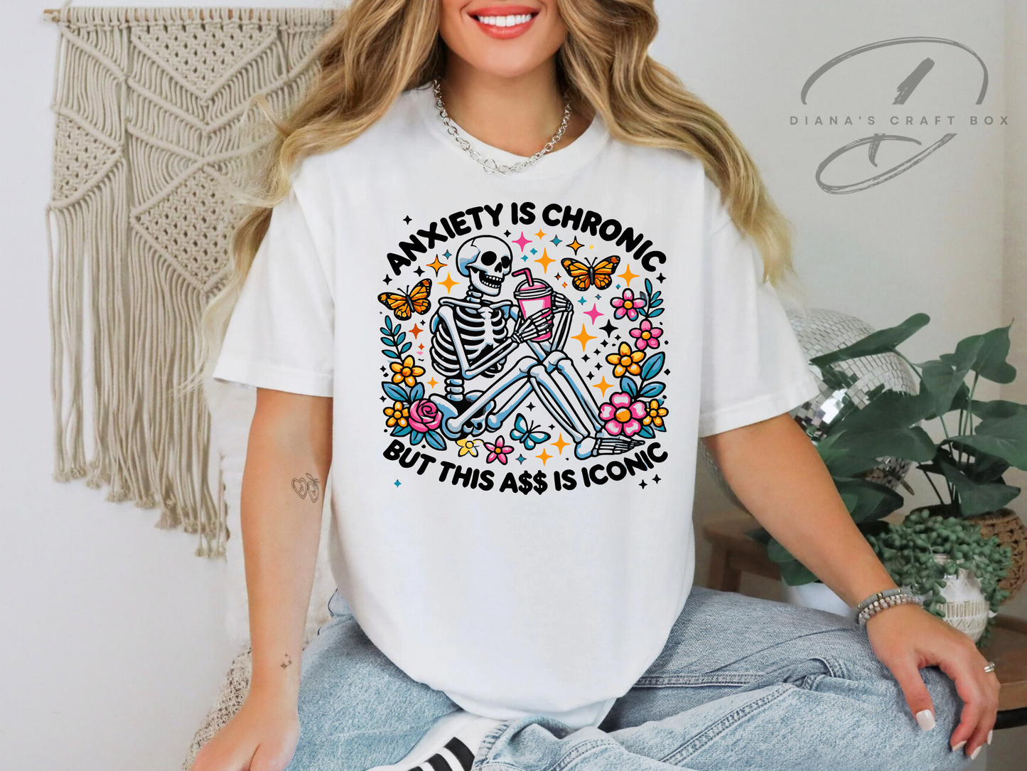 Anxiety is Chronic but this…T-shirt