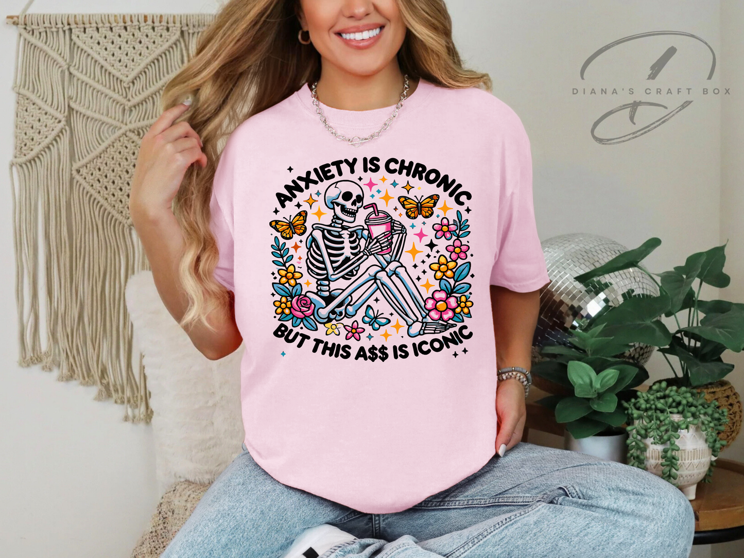 Anxiety is Chronic but this…T-shirt