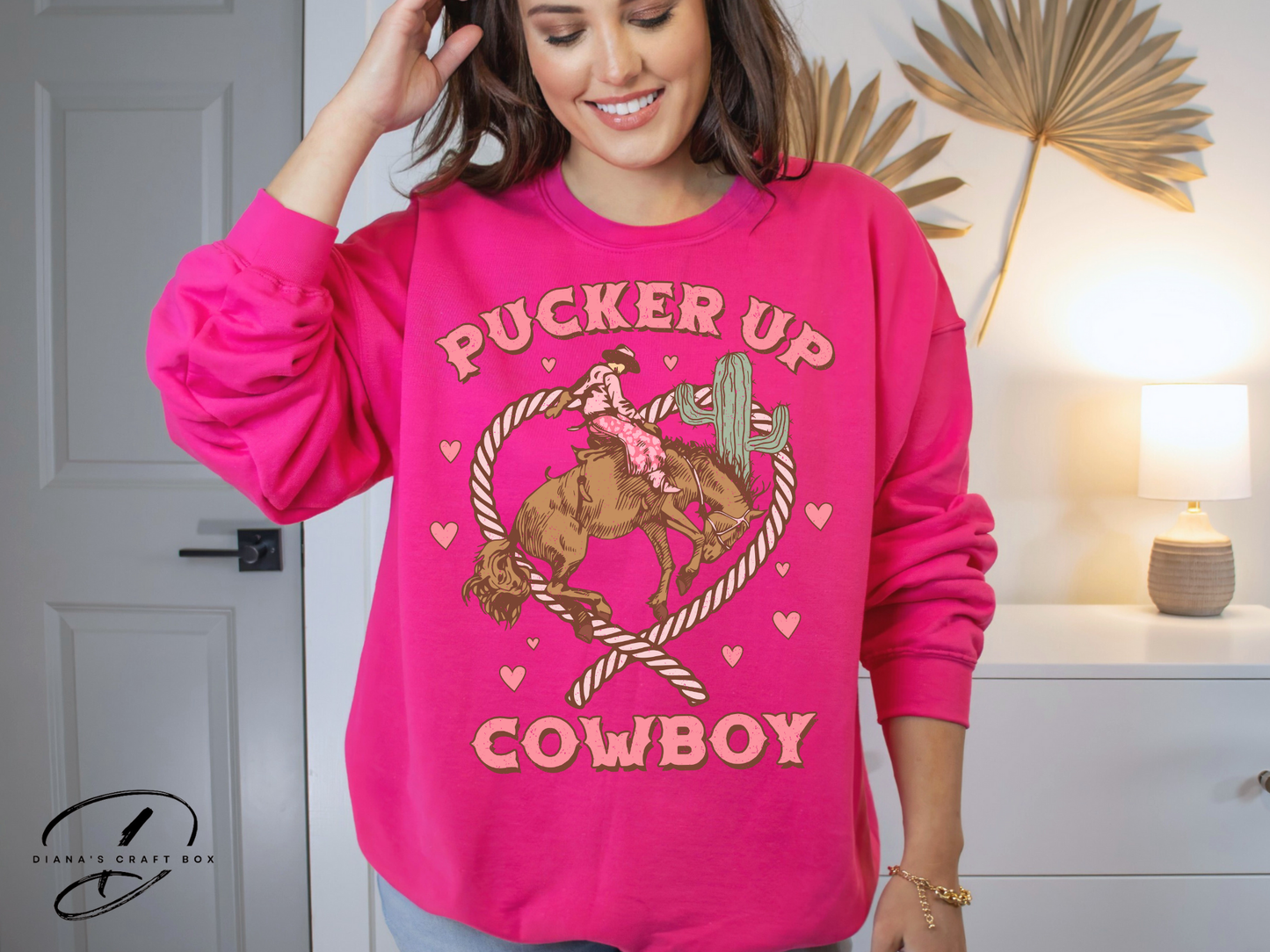 Pucker Up Cowboy Sweatshirt