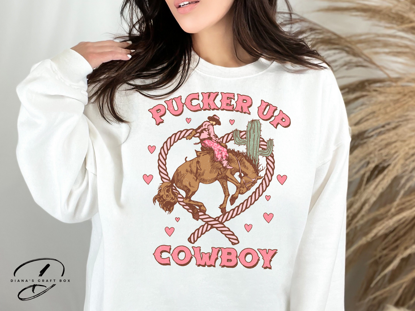 Pucker Up Cowboy Sweatshirt