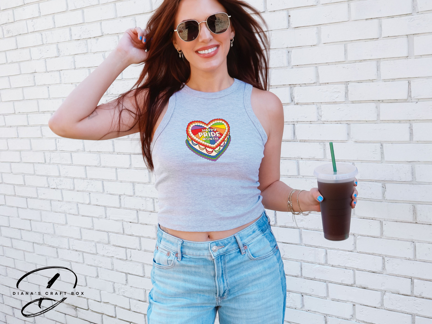 Happy Pride cake Tank top