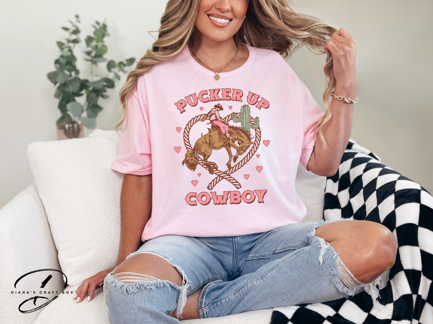 Pucker up Cowboy T-shirt