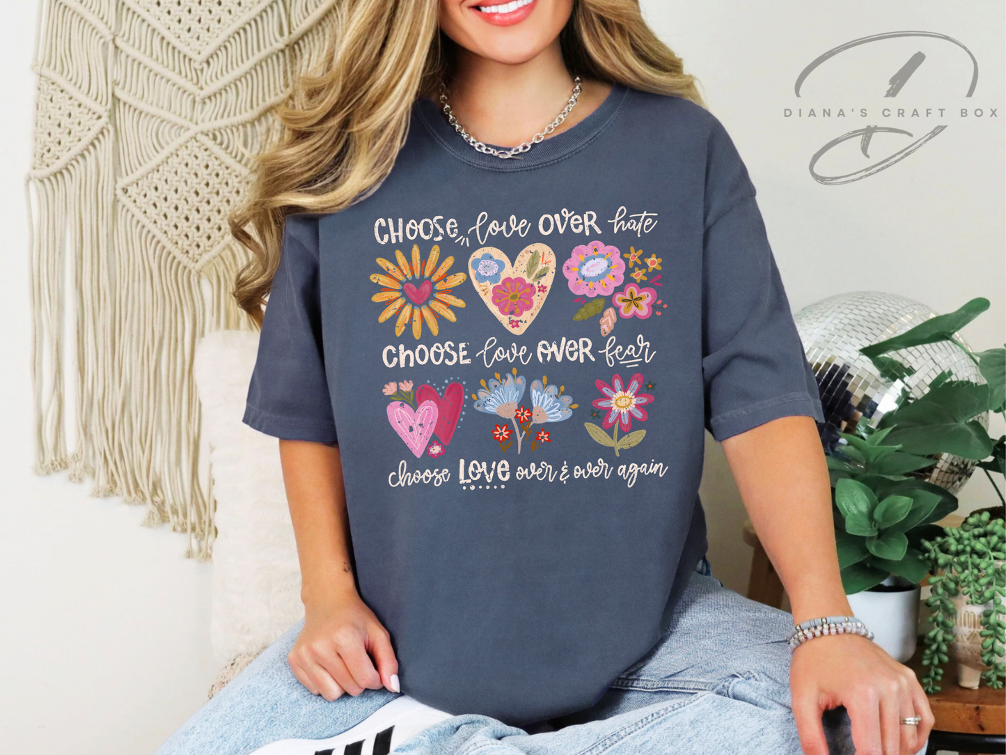 Choose love over…T-shirt