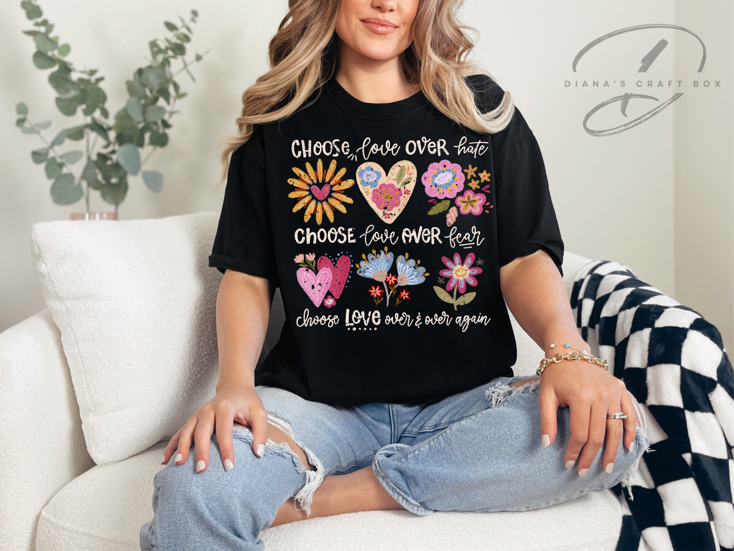 Choose love over…T-shirt