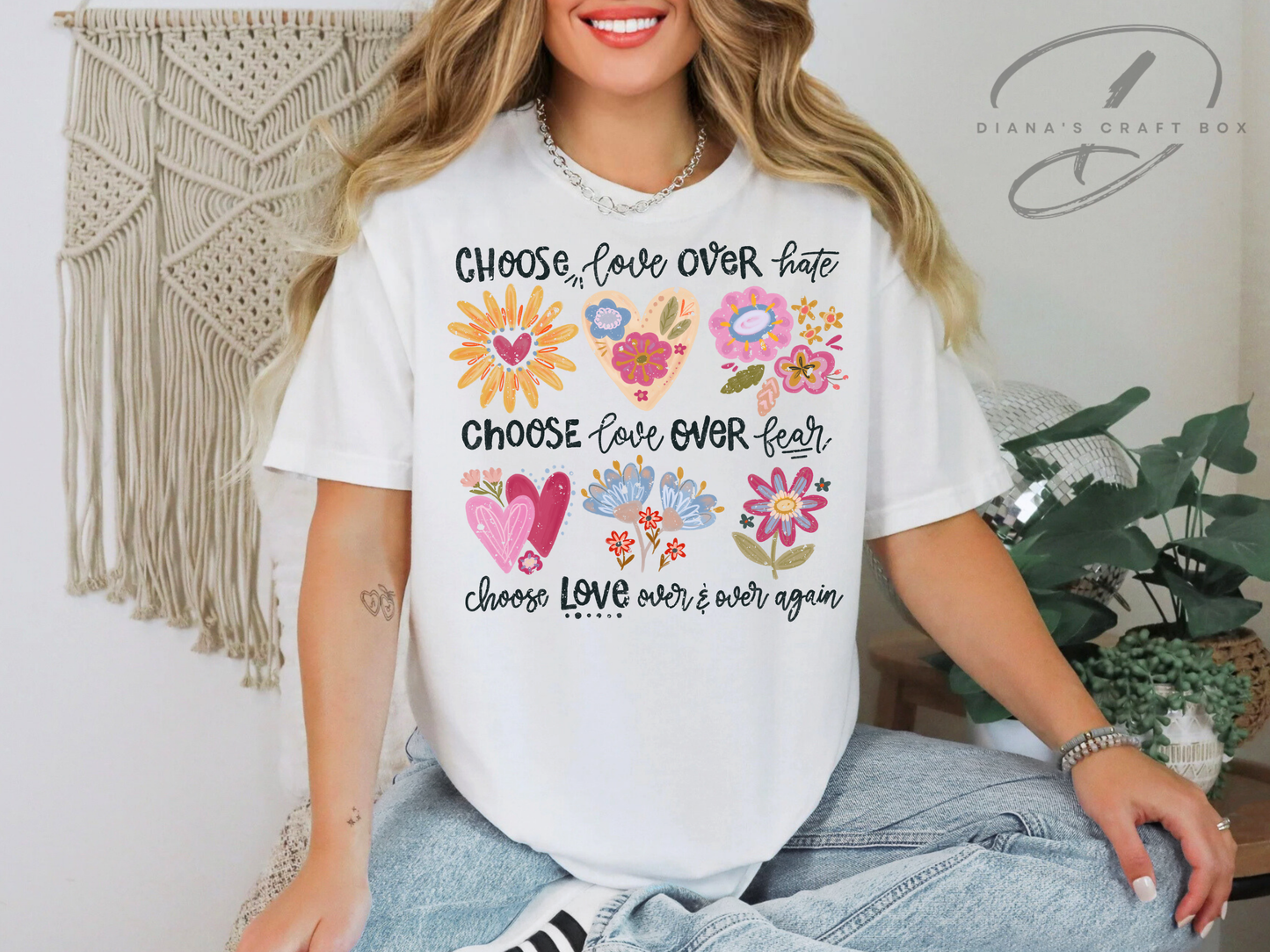 Choose love over…T-shirt