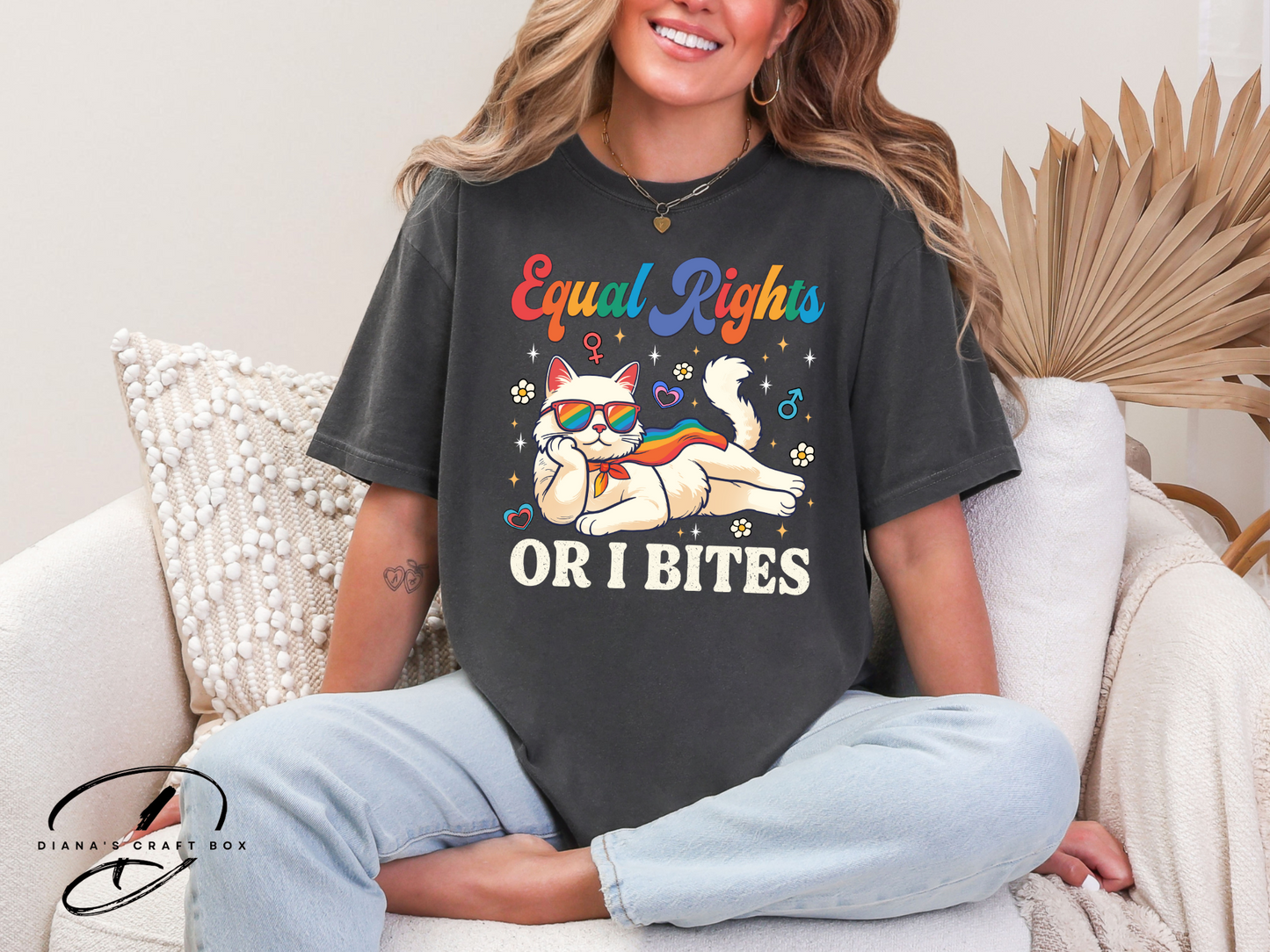 Equal rights or I bites T-shirt
