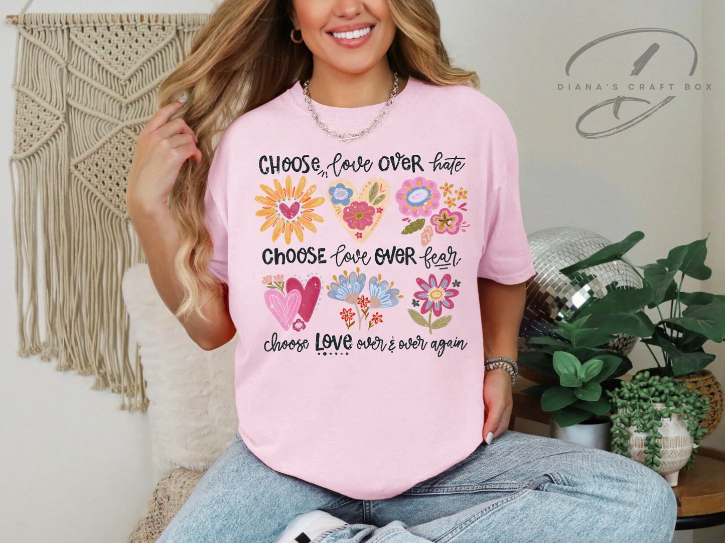 Choose love over…T-shirt