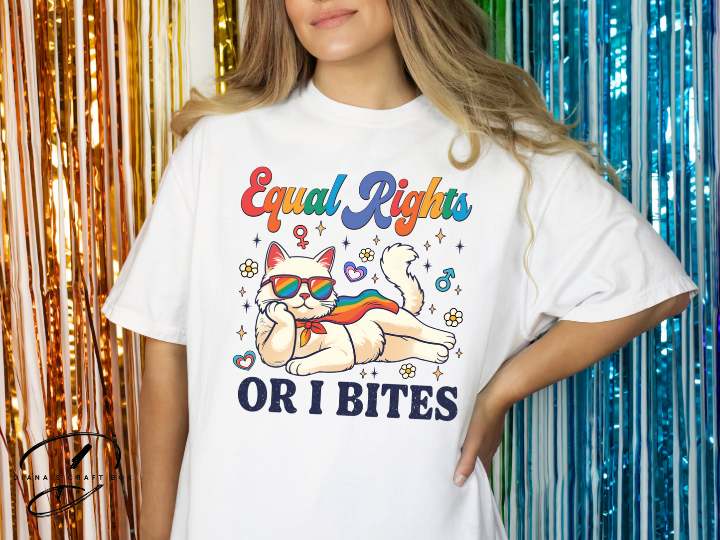 Equal rights or I bites T-shirt