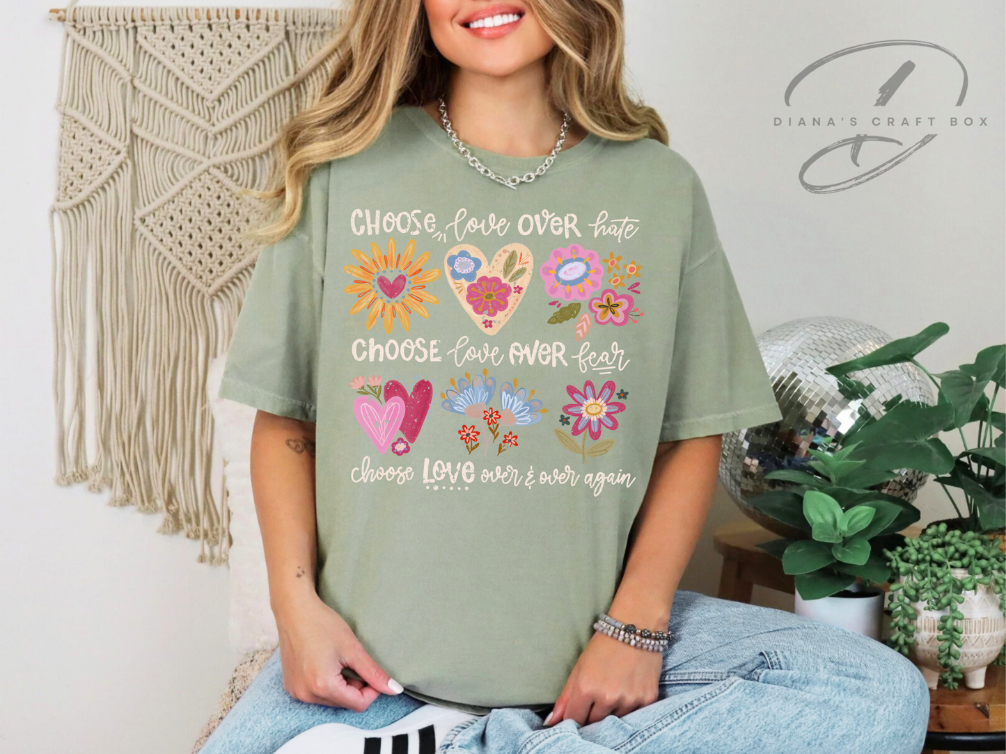 Choose love over…T-shirt