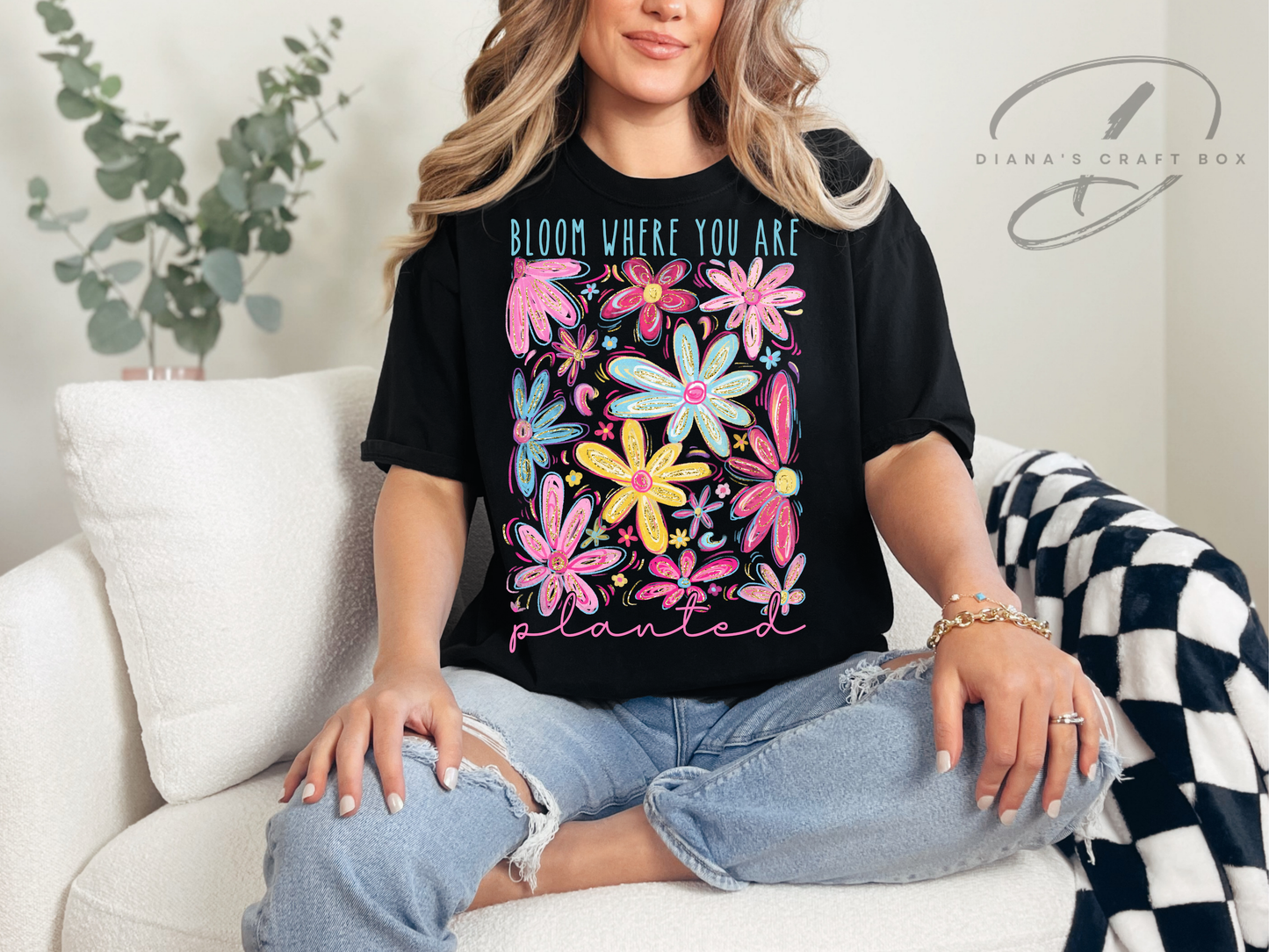 Bloom where you are planted T-shirt