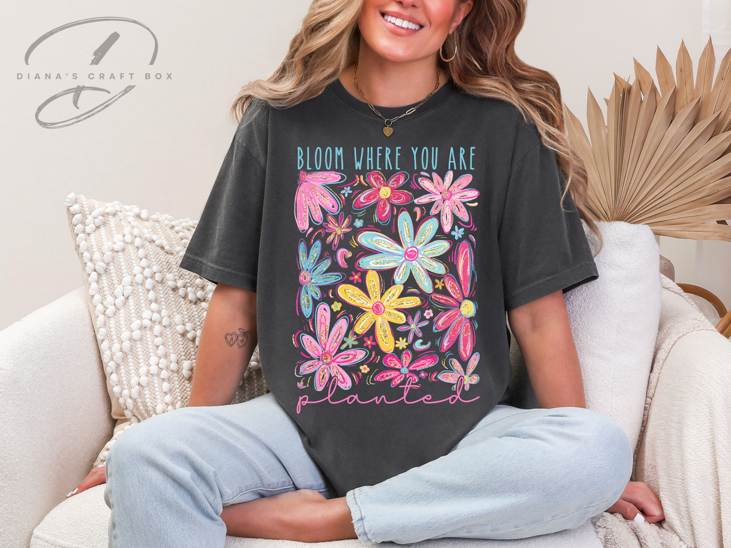 Bloom where you are planted T-shirt