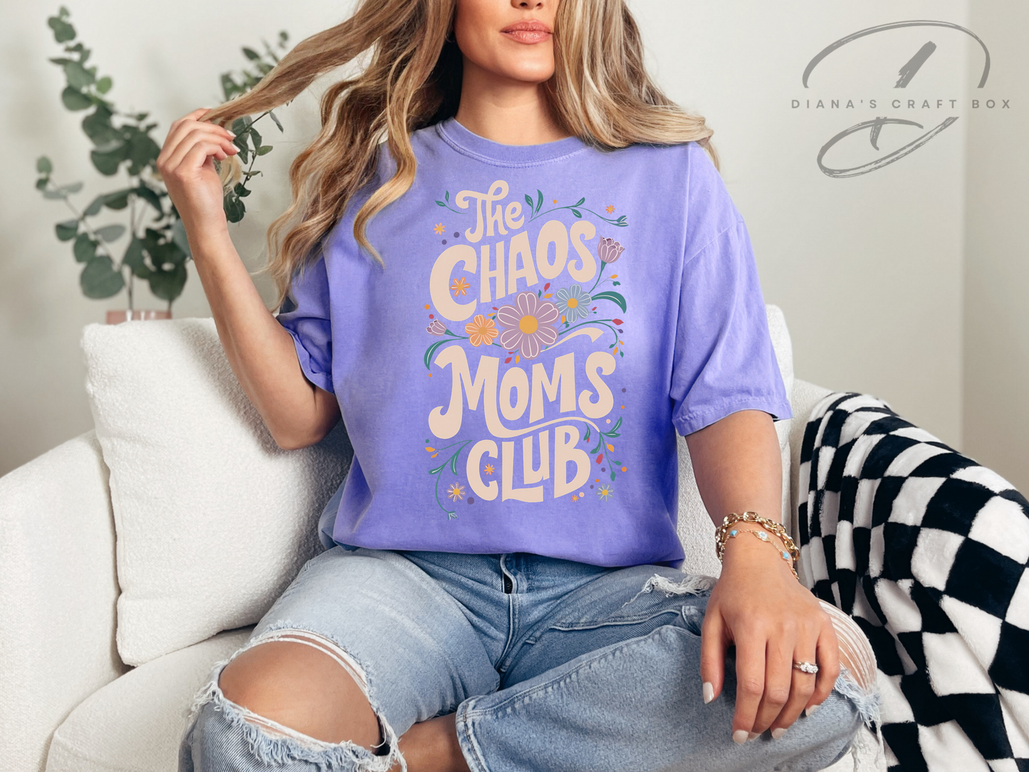 The chaos mom's club T-shirt