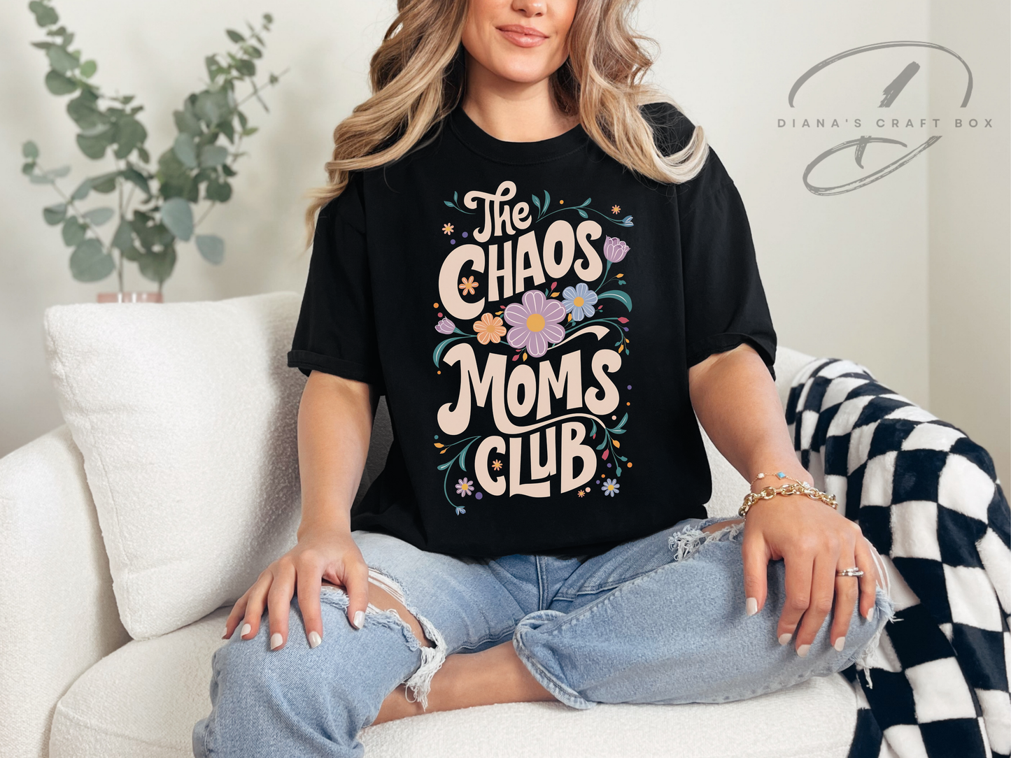 The chaos mom's club T-shirt