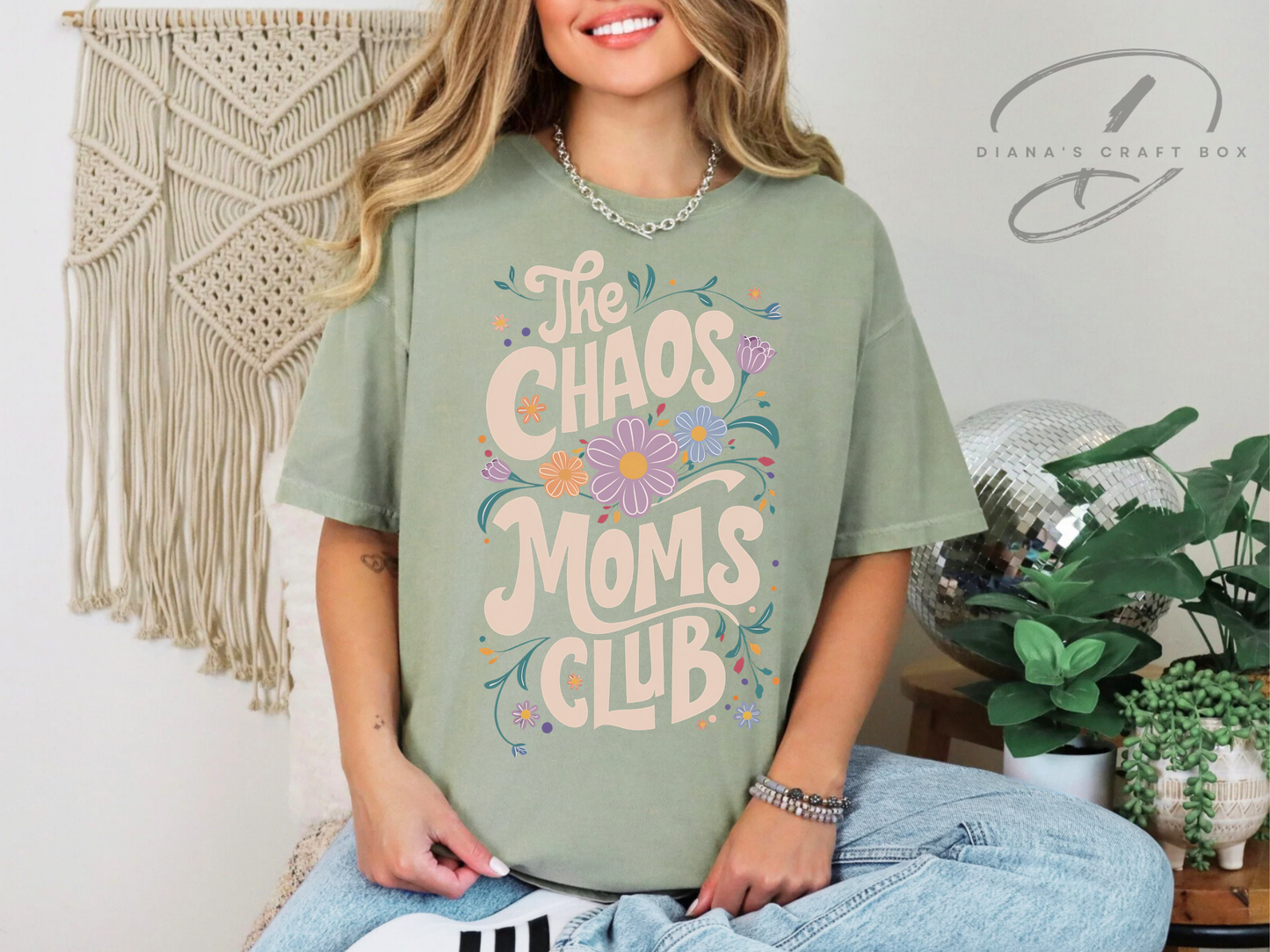 The chaos mom's club T-shirt