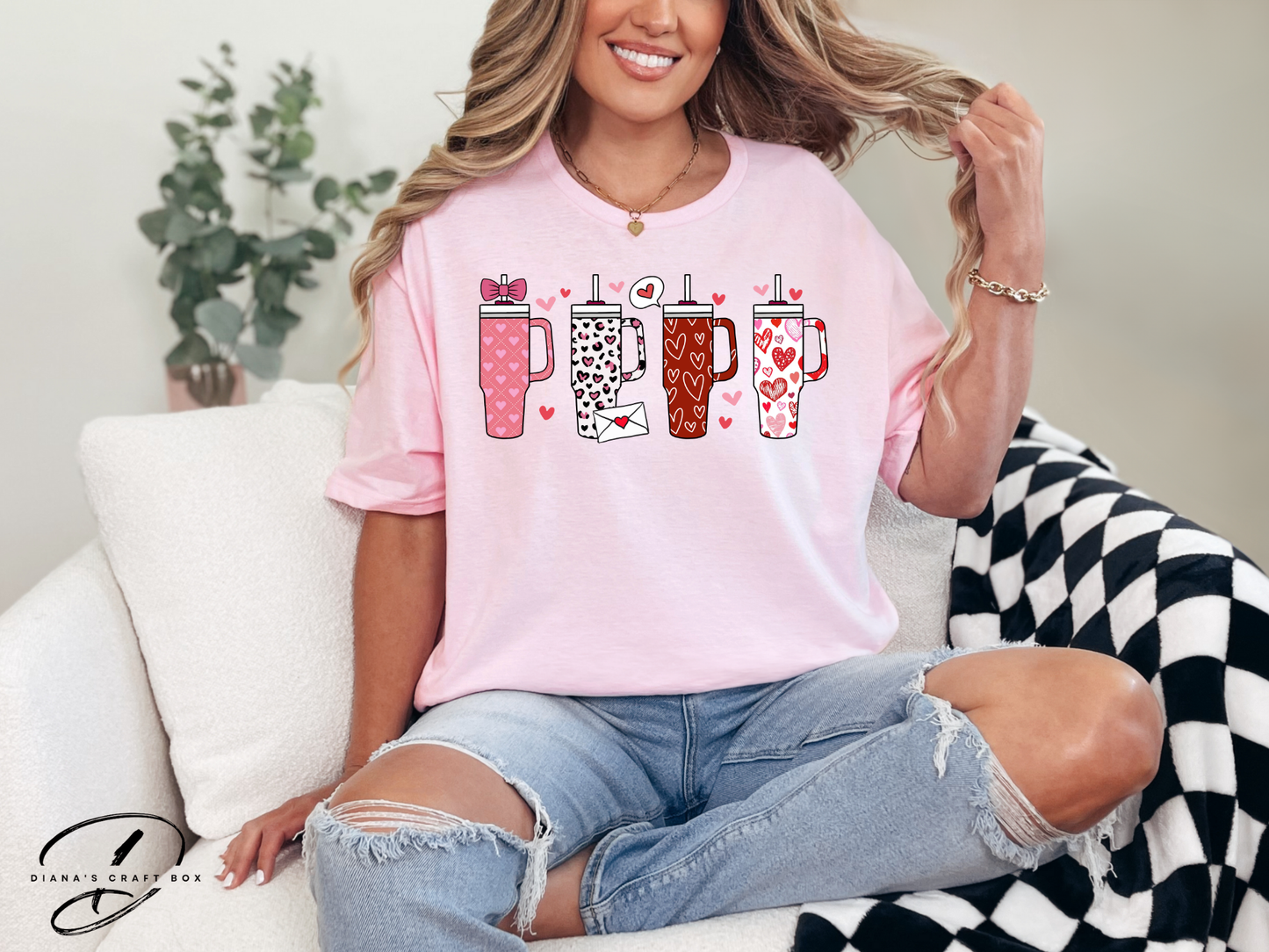 Valentines Tumblers T-shirt