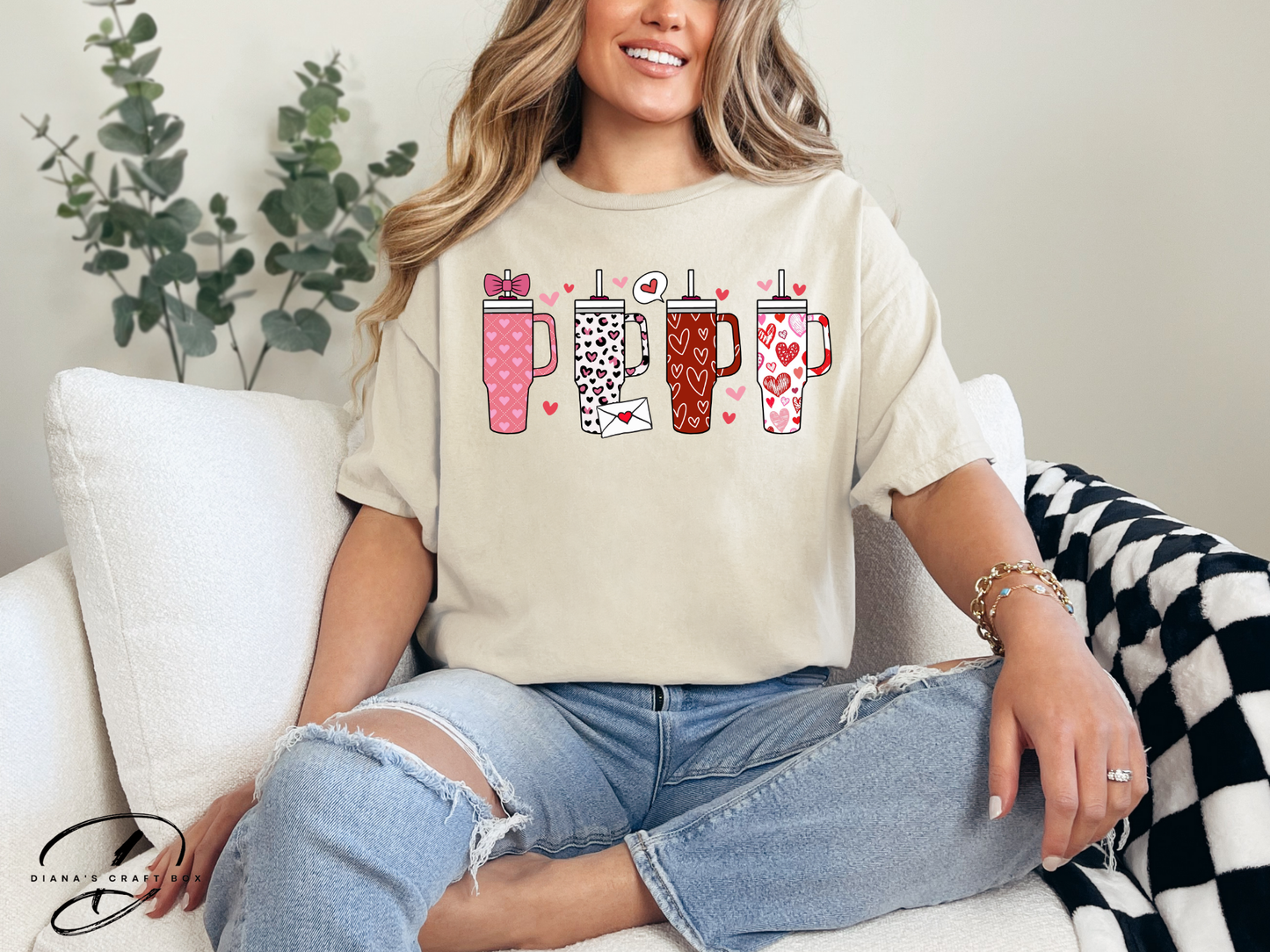 Valentines Tumblers T-shirt