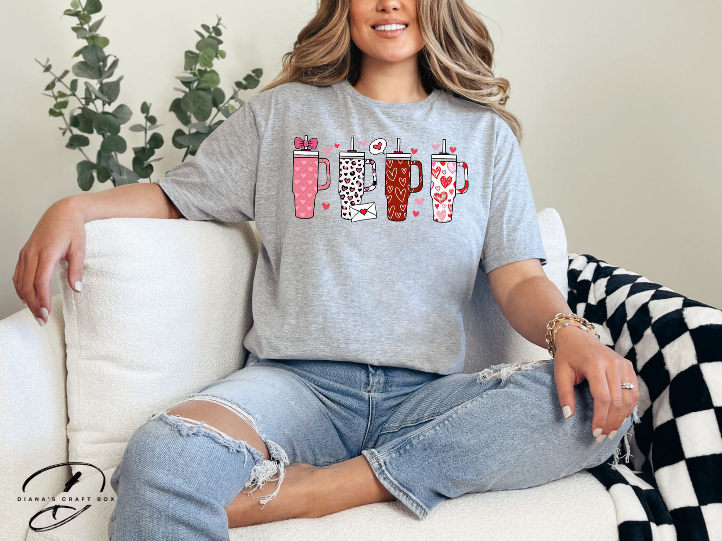 Valentines Tumblers T-shirt
