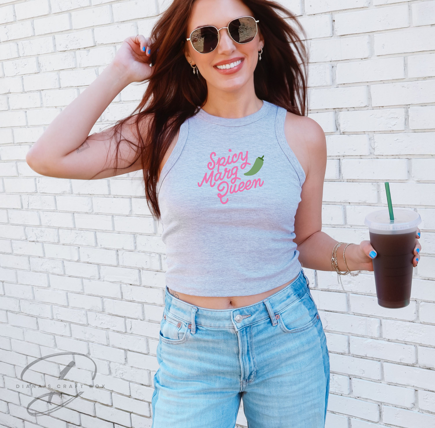 Spicy marg queen Tank top