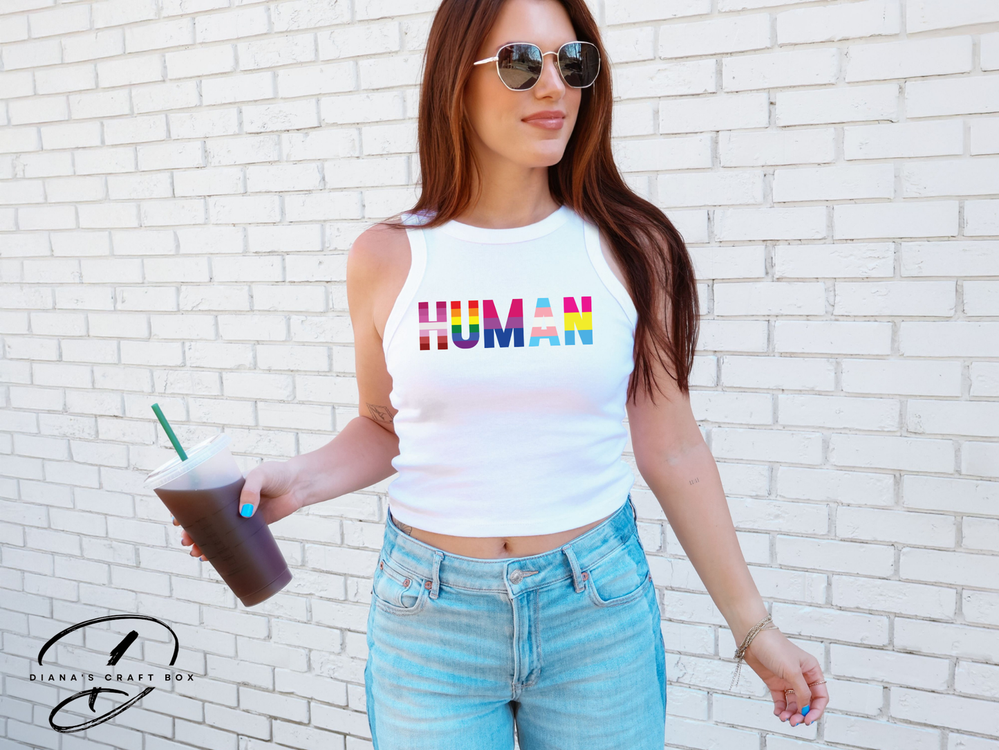 HUMAN baby tee