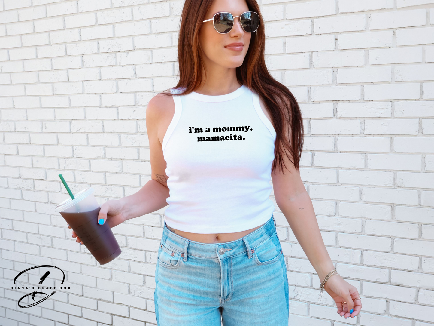 I'm a mommy. Mamacita. baby tee