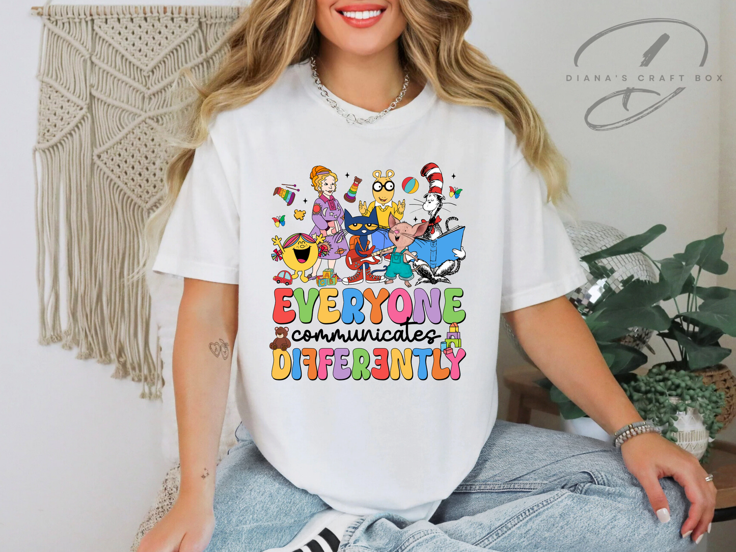 Everyone communicates differently T-shirt