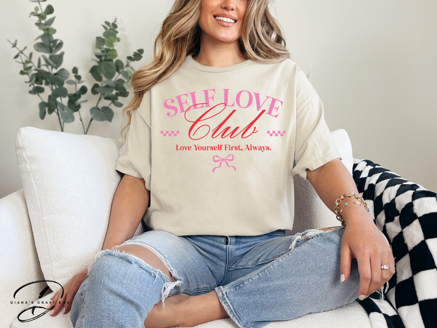 Self love club T-shirt