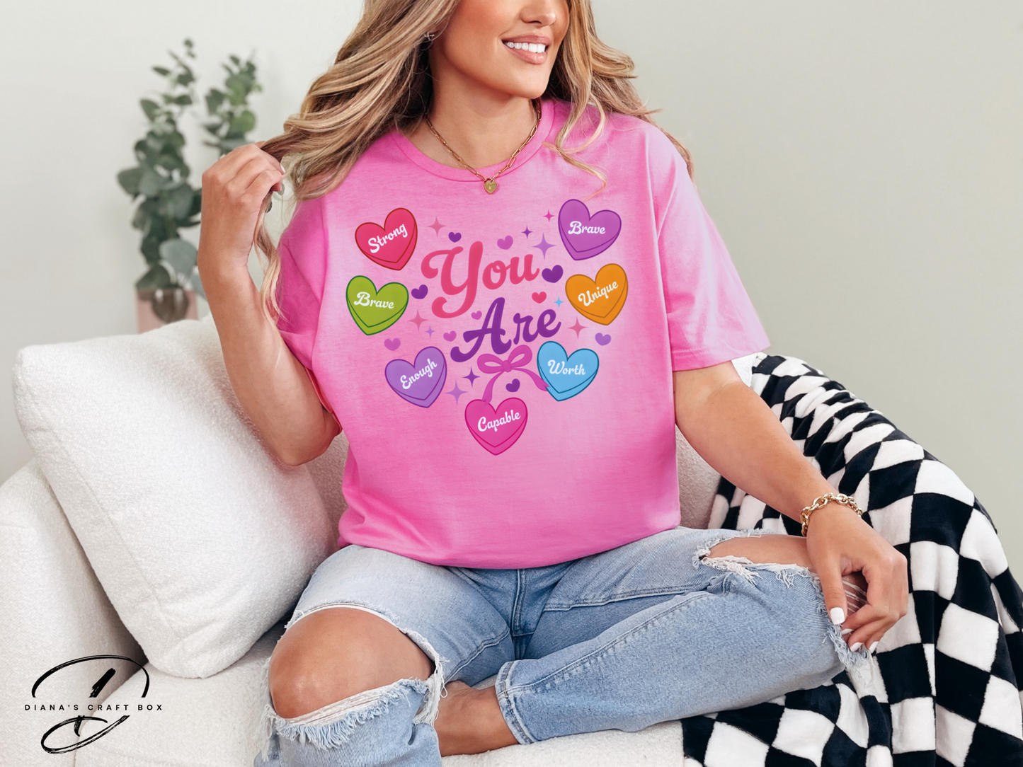 You are strong, capable, brave T-shirt