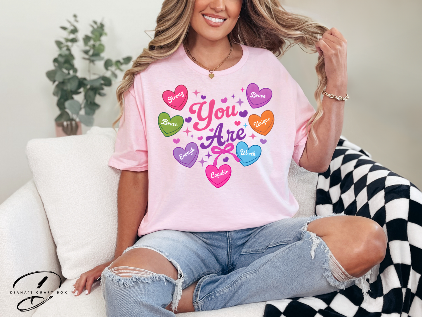 You are strong, capable, brave T-shirt