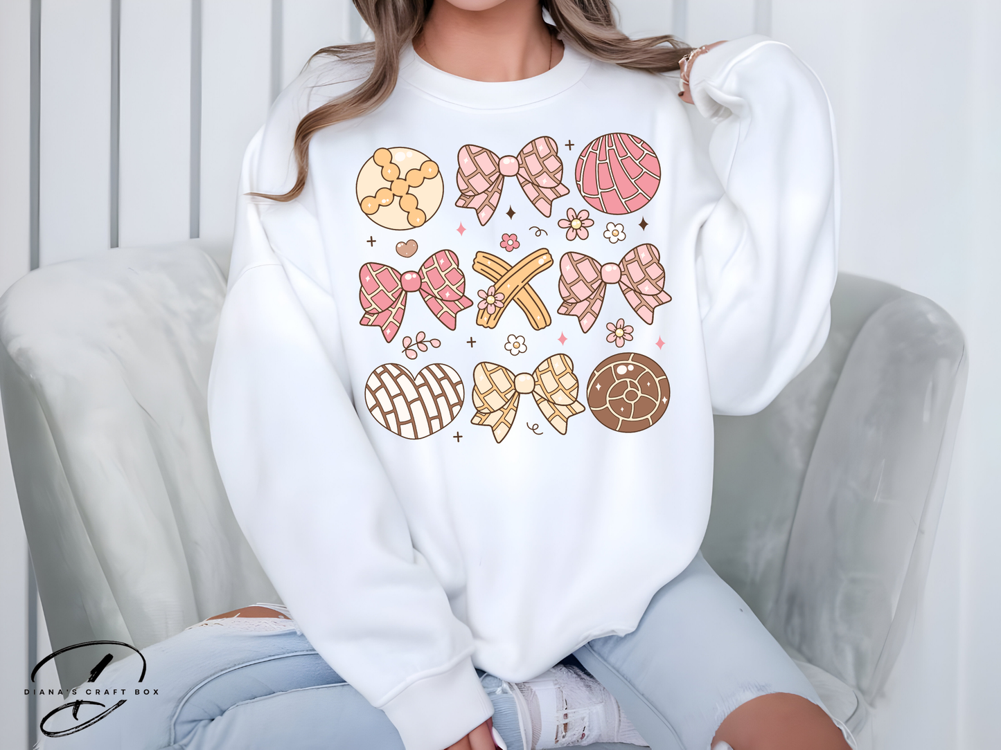 Valentines Conchas Sweatshirt
