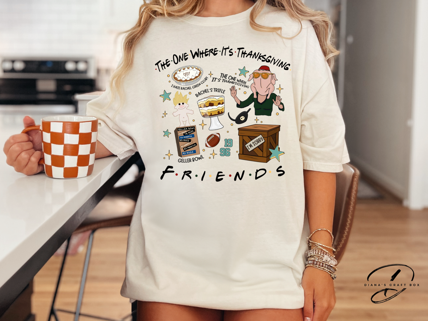 The one where it's Thanksgiving T-shirt