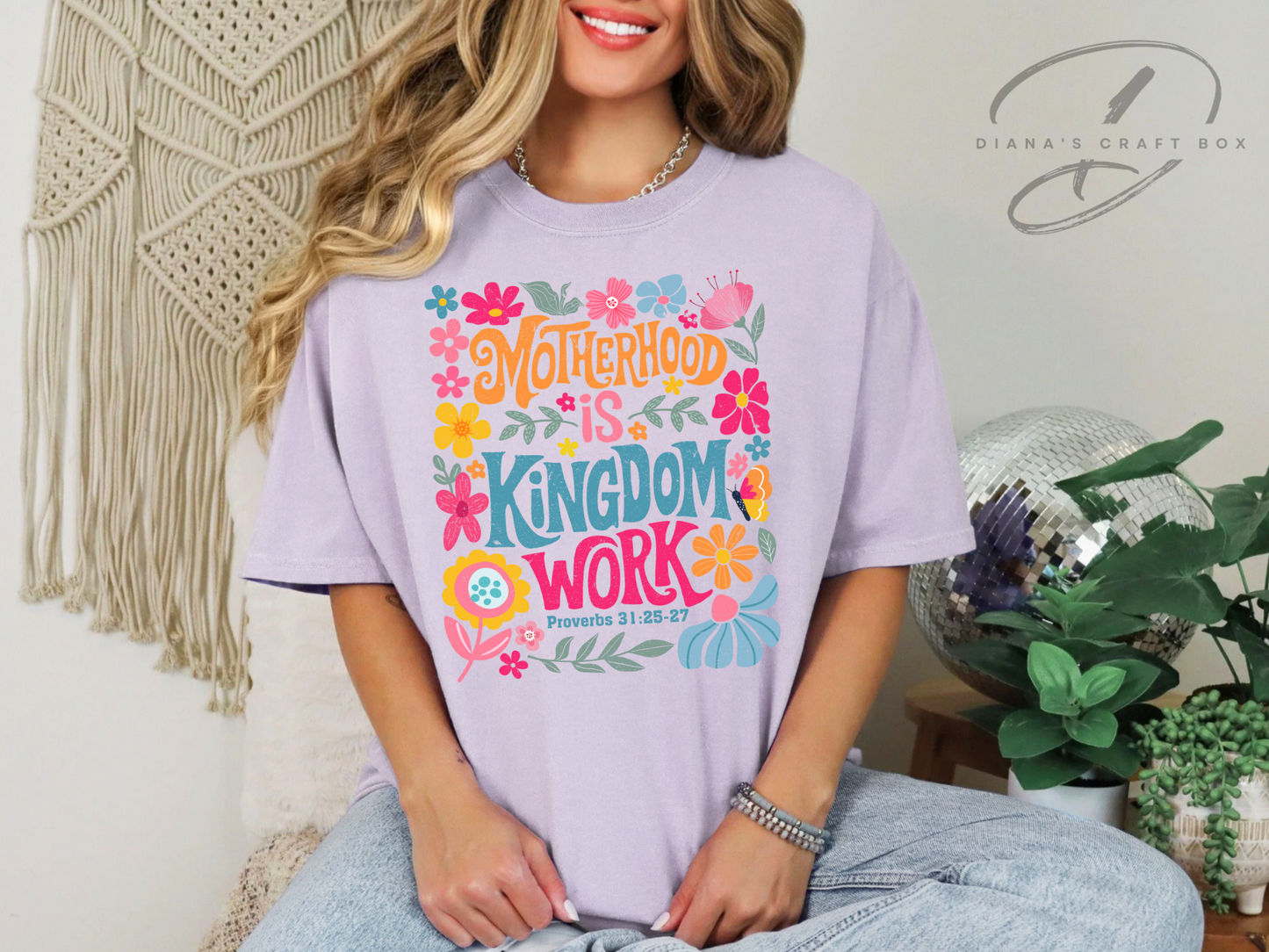 Motherhood is kingdom work. T-shirt