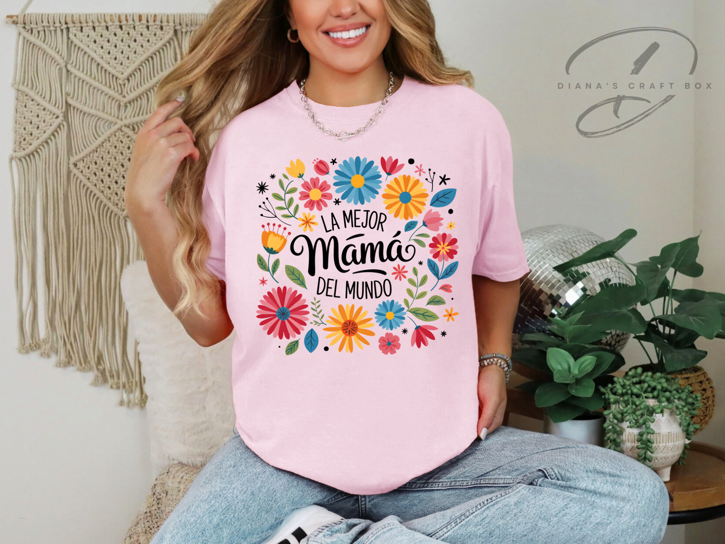 La mejor mama del mundo T-shirt