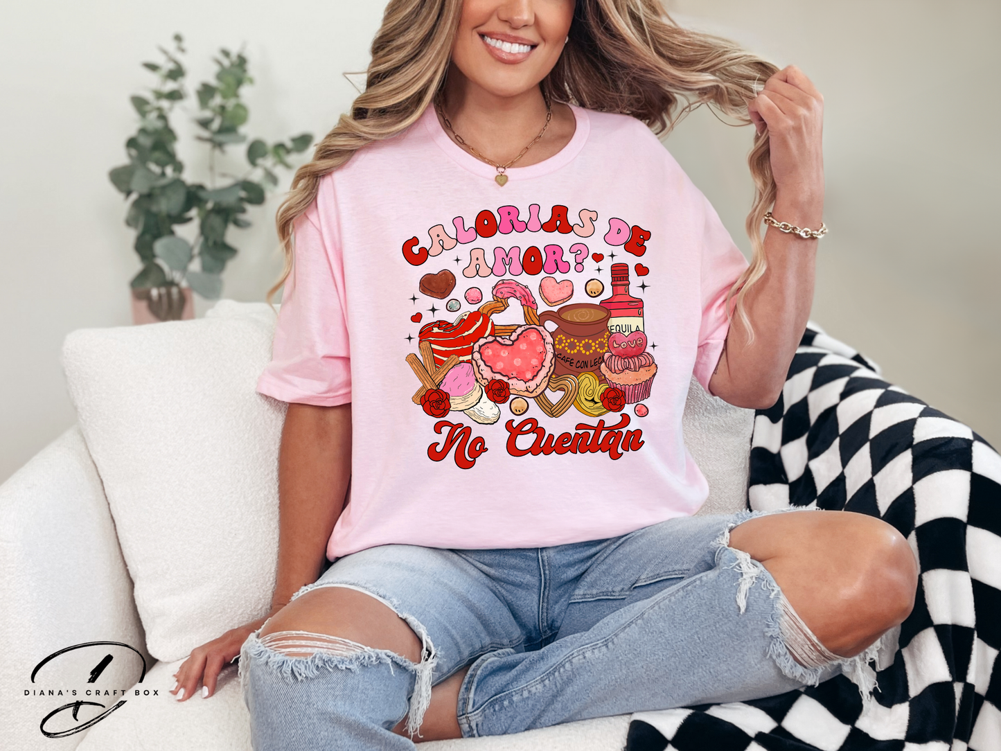 Calorias de amor no cuentan T-shirt