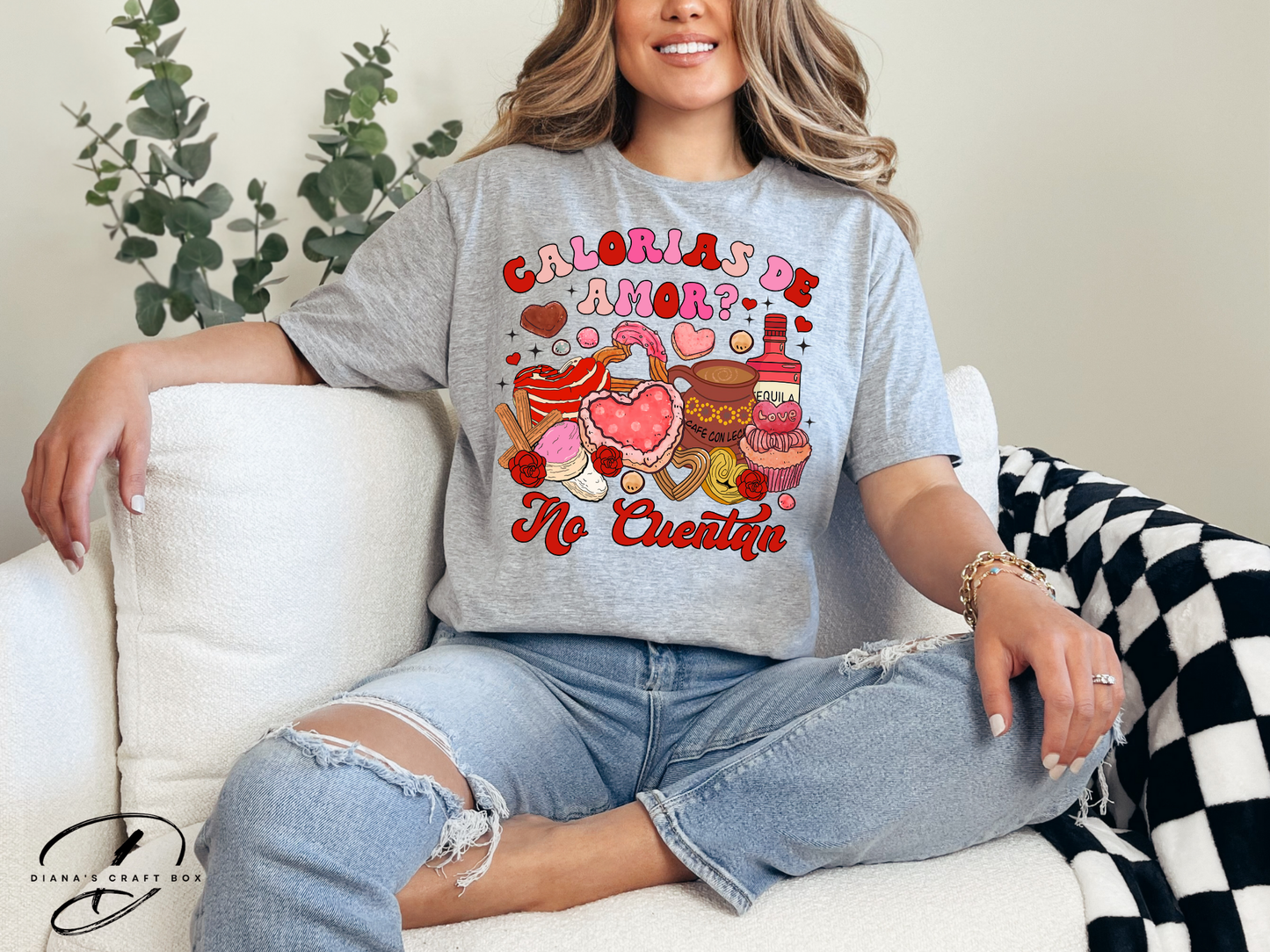 Calorias de amor no cuentan T-shirt