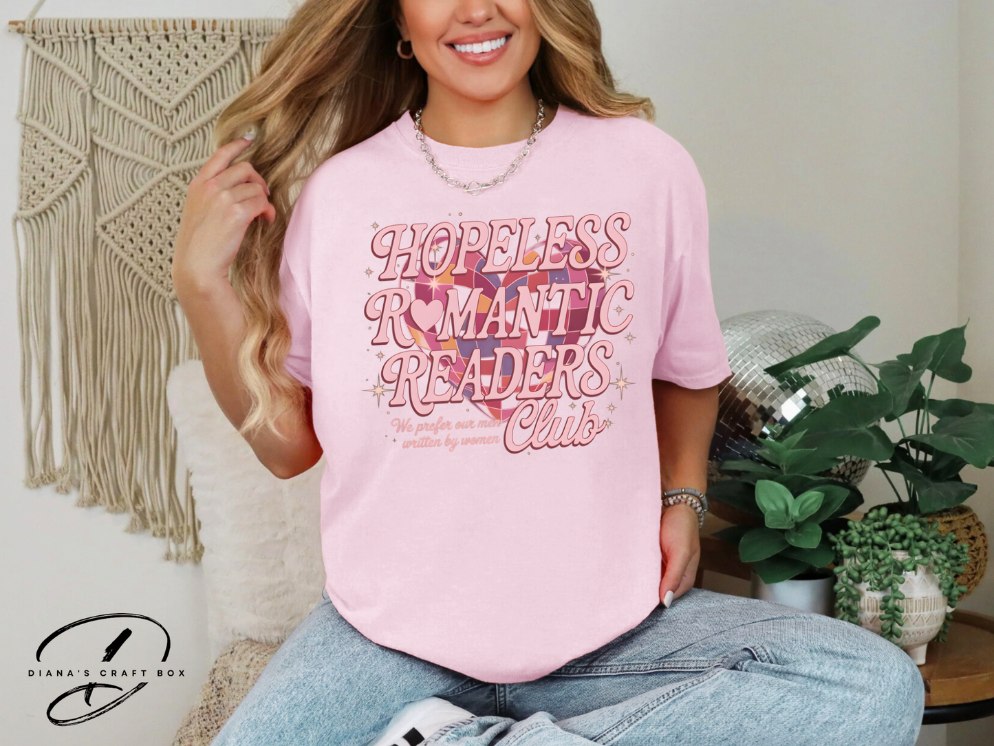 Hopeless Romantic Readers Club T-shirt