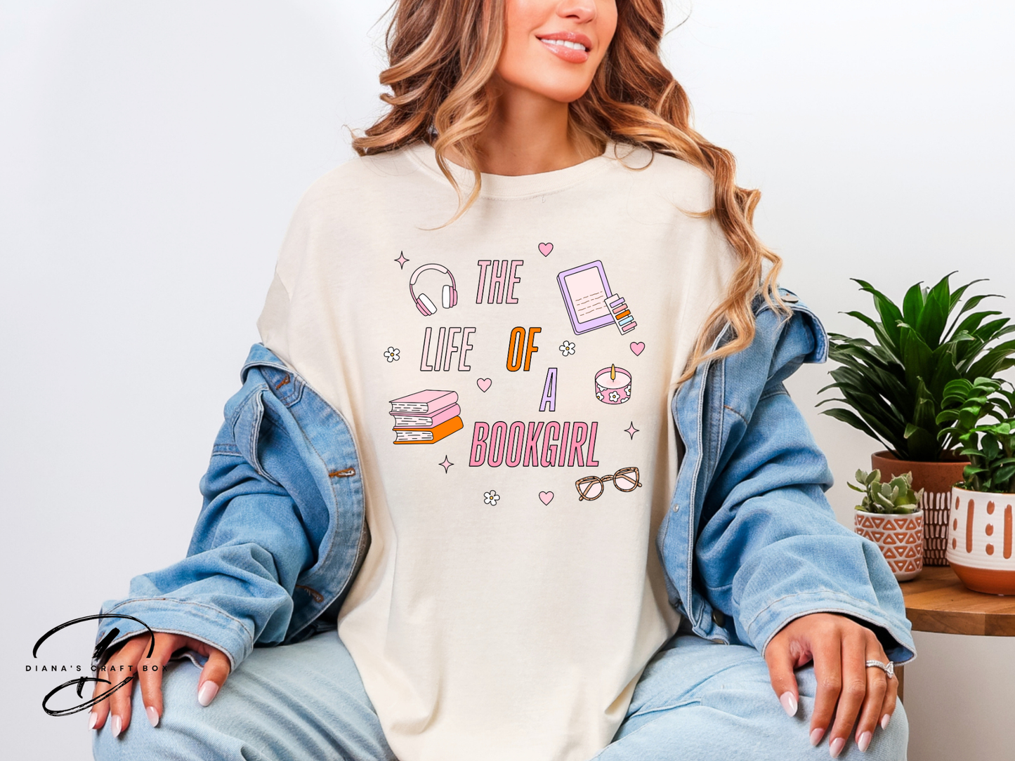The life of a bookgirl T-shirt