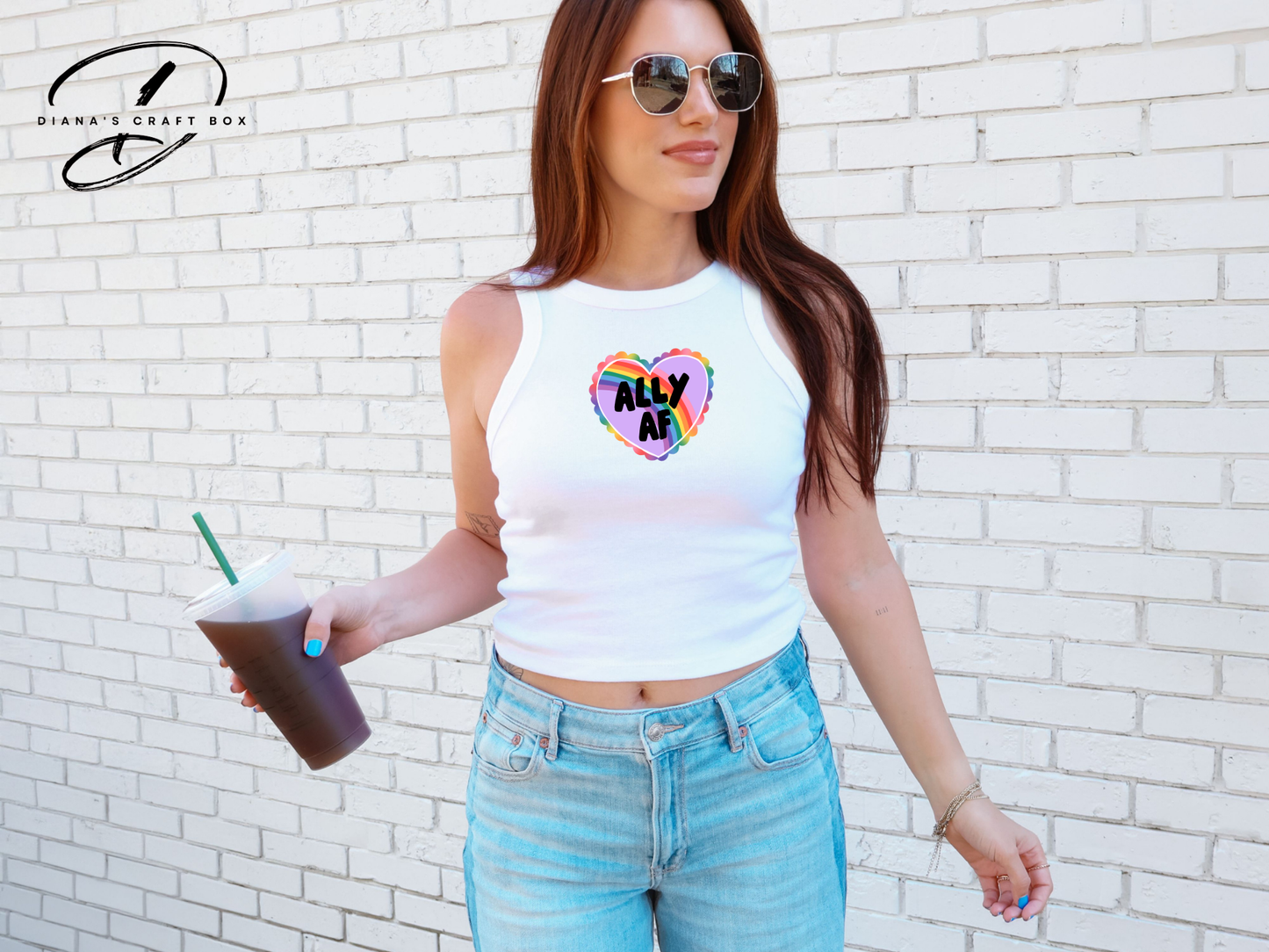 Ally AF baby tee