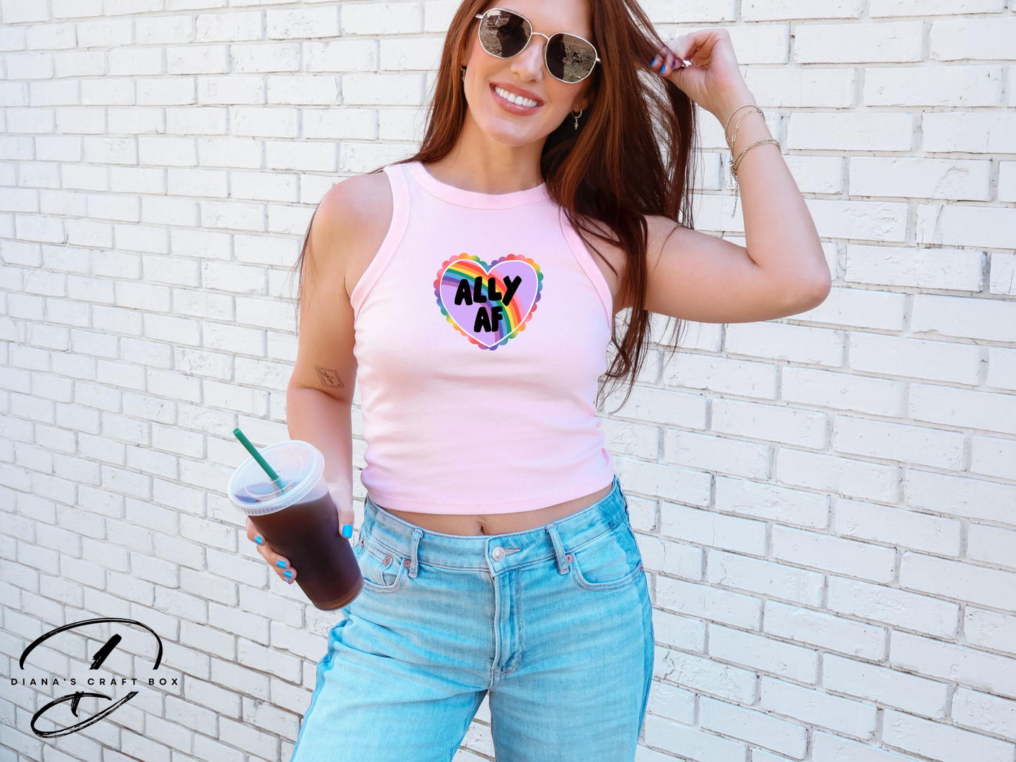 Ally AF baby tee