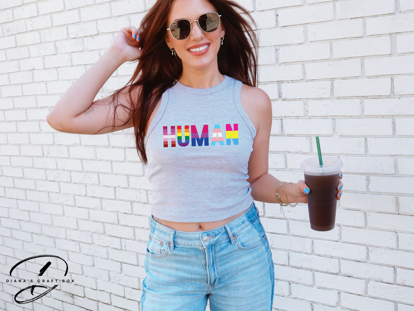 HUMAN baby tee