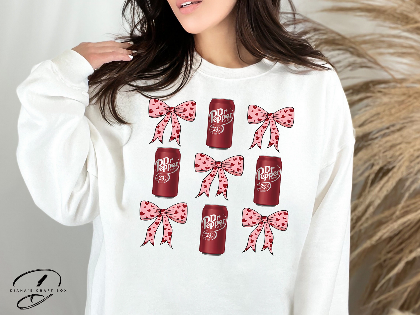 Dr. P and bows Sweatshirt