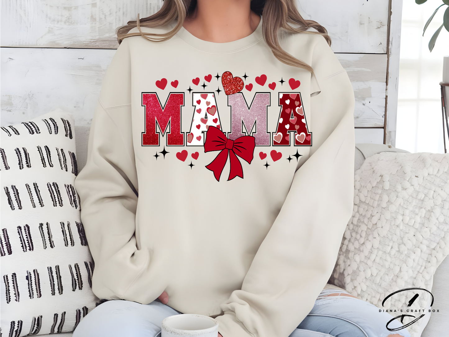 Valentines mama Sweatshirt